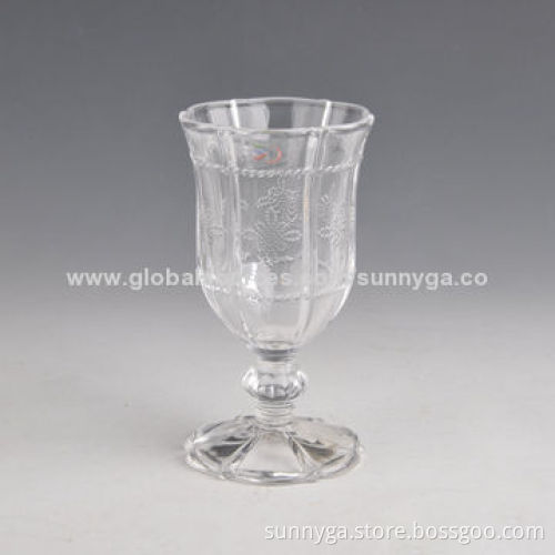 Glass Candle Holder with 100mL Capacity, OEM Services Provided